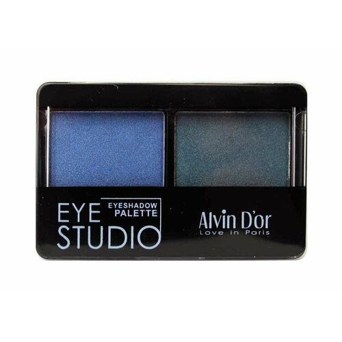 фото Alvin d'or тени двойные для век eye studio aes-14 тон 15