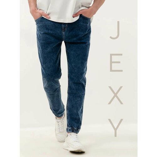 фото Джоггеры jexy, размер xs (44-46), темно-синий
