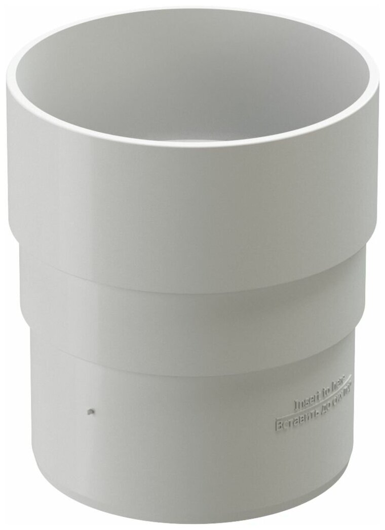 фото Соединитель (муфта) трубы DOCKE PREMIUM, Пломбир