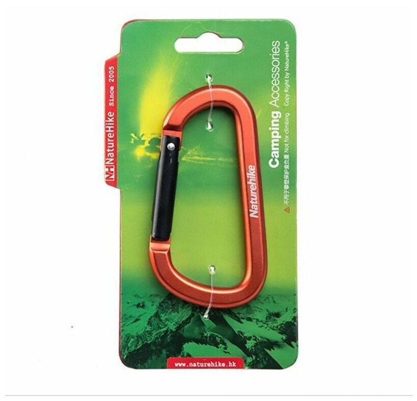 Карабин Naturehike D-Type Multifunctional Hang Buckle Without Lock