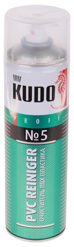 Очиститель пластика ПВХ №5 Kudo , аэрозольный, 650 мл