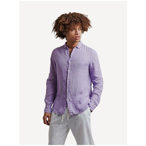 Рубашка, Цвет Фиолетовый, Размер S