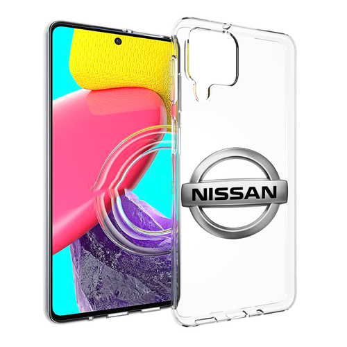 Чехол MyPads nissan-ниссан-3 мужской для Samsung Galaxy M53 (SM-M536) задняя-панель-накладка-бампер