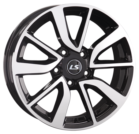 Колесный диск LS Wheels 1317 6,5x16/5x114,3 ET40 D67,1 BKF