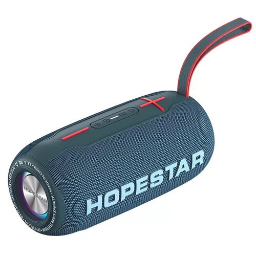 Беспроводная Bluetooth акустическая водонепроницаемая колонка Hopestar H49 10 Вт подстветка черная 399000₽
