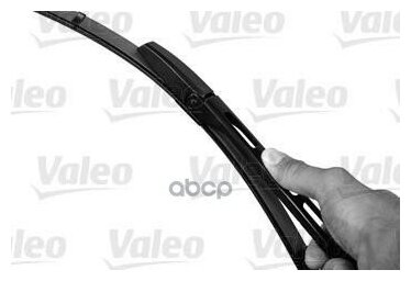 Щетки стеклоочистителя, комплект Valeo 580/590мм бескаркасная - фото №9