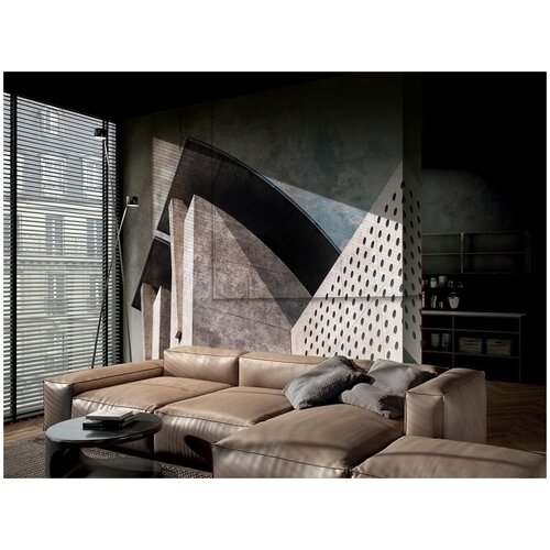 Дизайнерские фотообои с Современной архитектурой обои город в стиле лофт 390х270 см флизелиновая основа экочернила 8900₽