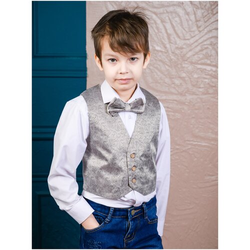 фото Нарядный жилет для мальчика 783810-мн21 40/158 радуга дети