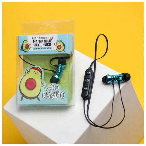 Беспроводные магнитные наушники с микрофоном Авокадо мод I10 9 х 135 см 75000₽