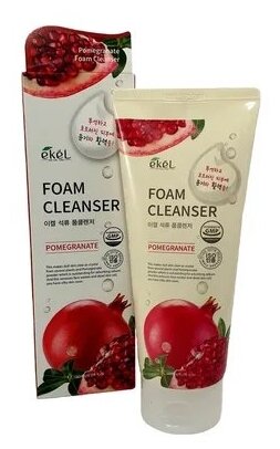 Пенка для умывания с экстрактом граната Ekel Pomegranata Foam Cleanser 180 ml