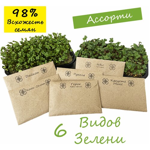 Набор семена микрозелень 
