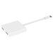 Адаптер-Хаб Mi USB-C to HDMI and Gigabit Ethernet Multi-Adapter CUP4005CN (White)