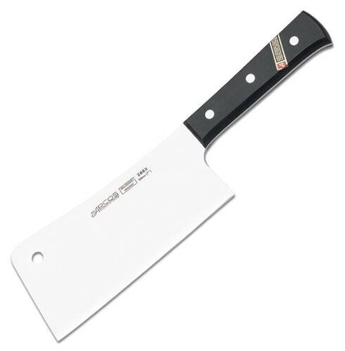 Кухонный топорик нож для рубки ARCOS Universal 18 см 2883 Испания, нержавеющая сталь, черный