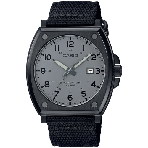 Наручные часы CASIO Collection MTP-E715C-8A, серый, черный