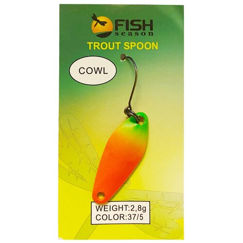 фото Блесна форелевая fish season cowl, 2.8g , цвет-5 , 1шт/уп