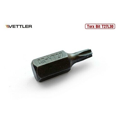 VETTLER Бита вставка TORX T27 3/8 30мм VETTLER