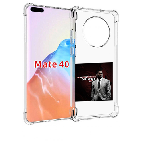 Чехол MyPads 50 Cent - Dont Call It A Comeback Vol для Huawei Mate 40 / Mate 40E задняя-панель-накладка-бампер чехол mypads 50 cent dont call it a comeback vol для huawei mate 40 pro noh nx9 задняя панель накладка бампер