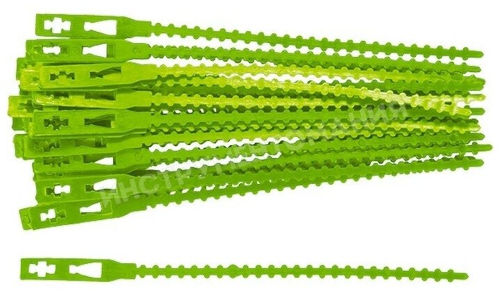 Подвязки для растений 13 см пластиковые 50 шт PALISAD 64494