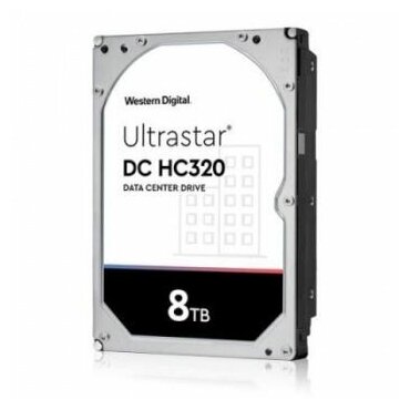 Жесткий диск Western Digital Original SAS 3.0 8Tb HUS728T8TAL5204 Ultrastar DC HC320 (7200rpm) 256Mb 3.5"