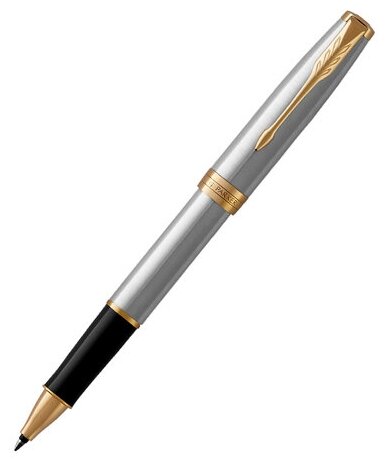 Parker Sonnet Core - Stainless Steel GT, ручка-роллер, M, BL