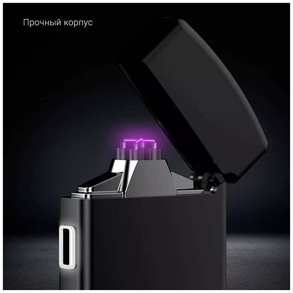 Электронная USB-зажигалка Xiaomi Beebest L200, черный - фотография № 17