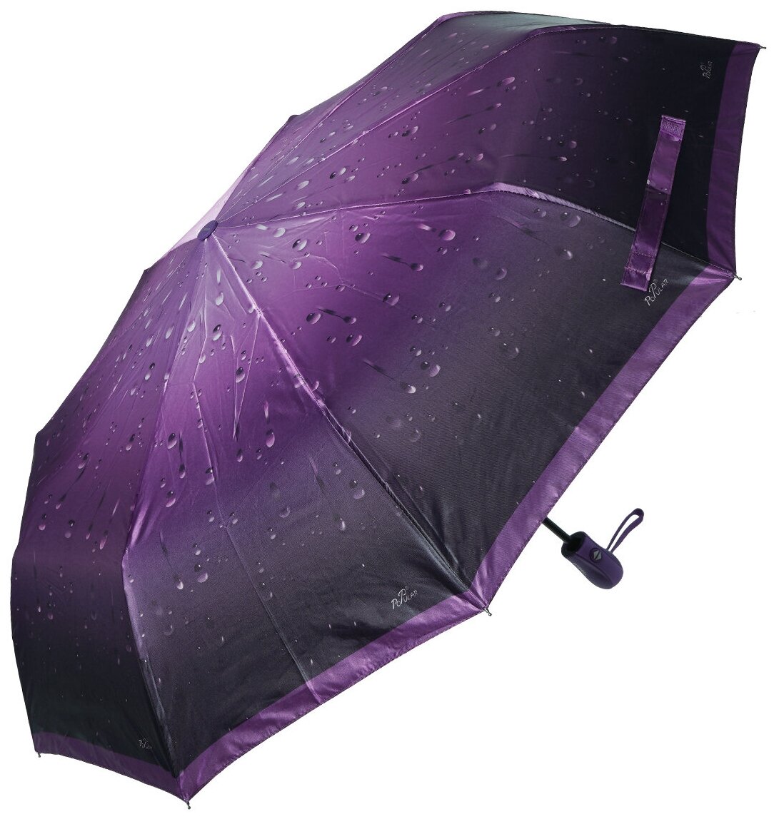 Женский складной зонт Rain-Brella 182/фиолетовый