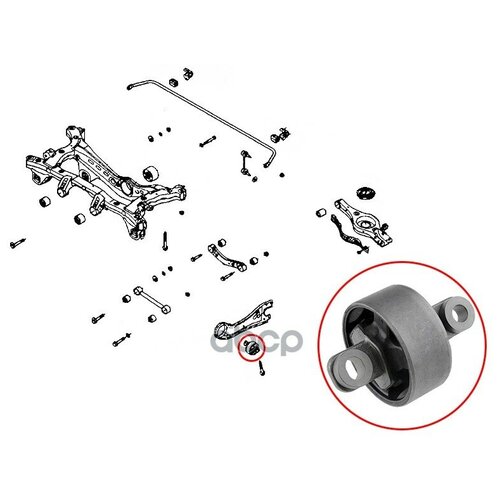 Сайлентблок Заднего Продольного Рычага Hyundai Creta 16- Rh Sat арт ST-55275-M0000 11470₽