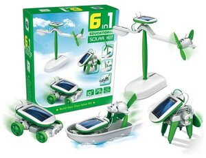 Конструктор Solar Robot Kits 6 в 1