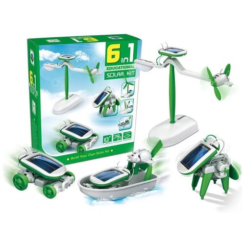 Конструктор Solar Robot Kits 6 в 1