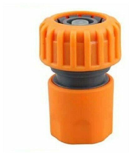 Муфта STARTUL ST6011-5-3/4, быстросъемная, с автостопом, пластик, 3/4", 1 шт — фото 1