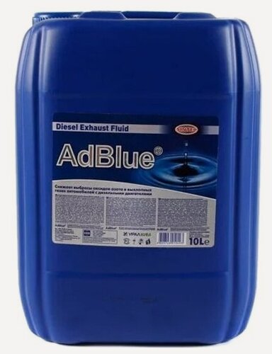 Изображение товара Водный раствор мочевины Sintec AdBlue Diesel Exhaust Fluid 10 л