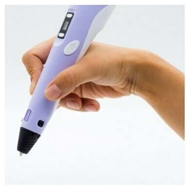 3D-ручка Pen-2 с LCD дисплеем фиолетовая (RP100B)