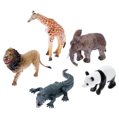 Набор животных «Дикие» зоомир набор животных дикие