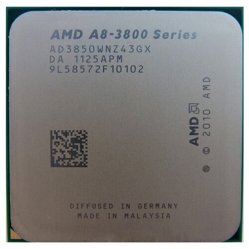 Процессор AMD A8-3850 Llano FM1, 4 x 2900 МГц, OEM