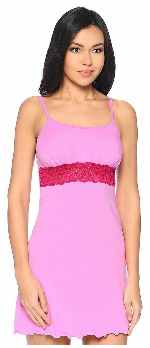 Сорочка Elli Dolli, размер xs, бежевый, розовый