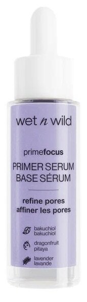 Wet n Wild Праймер для лица Prime Focus Primer Serum refine pores, 30 мл, фиолетовый