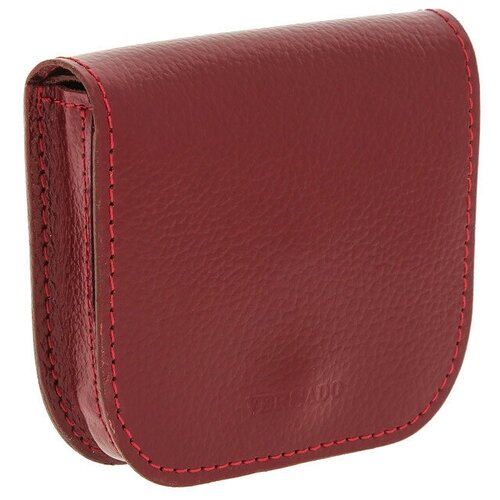 Монетница Versado, фактура зернистая, красный