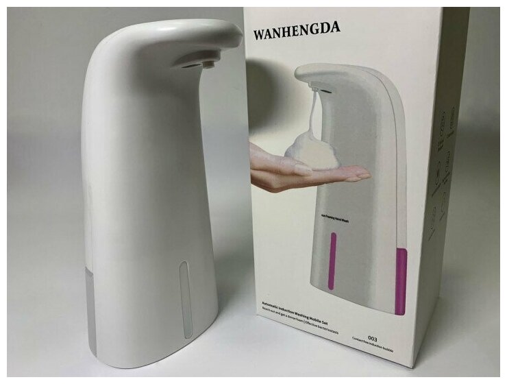 Дозатор для жидкого мыла-пены-антисептика сенсорный- бесконтактный-автомати...