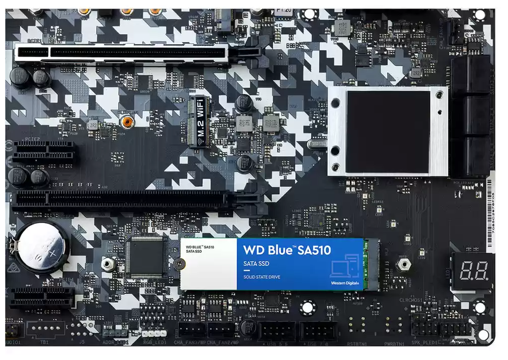 Твердотельные накопители WD WDS250G3B0B - фото №4