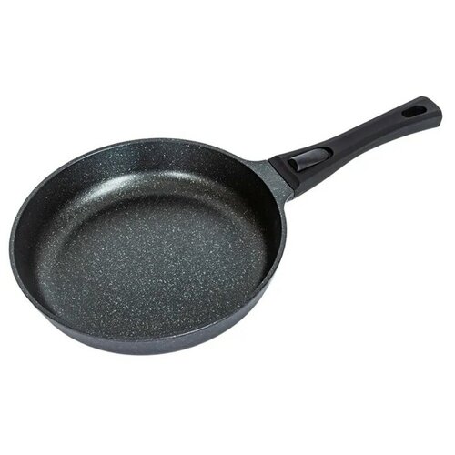 Сковорода со съемной ручкой FUSION, антипригарное покрытие Space Hexagon, литой алюминий, коллекция Meteorite, 26 см