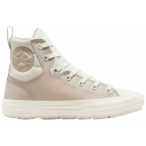 фото Кеды converse chuck taylor all star berkshire boot a00913 высокие бежевые (40)