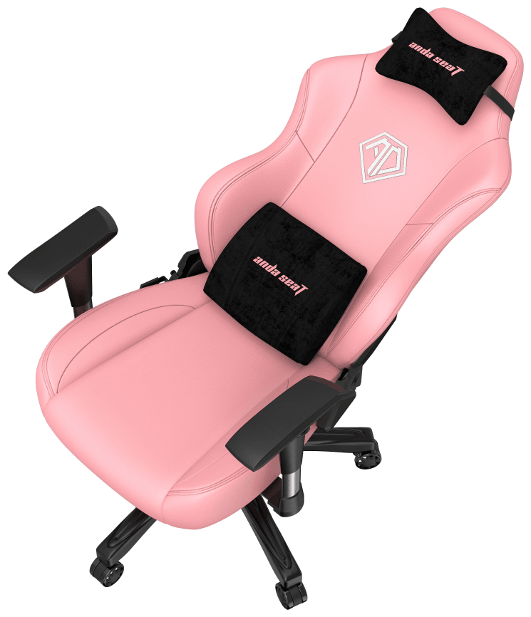 Компьютерное кресло Anda Seat Phantom 3 L игровое, обивка: искусственная кожа, цвет: Creamy pink - фотография № 13
