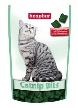 Catnip Bits (Beaphar) подушечки для кошек, с кошачьей мятой, 150 г - фотография № 7
