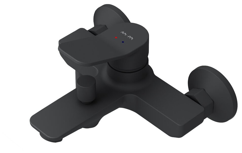 F85A10022 X-Joy, смеситель для ванна/душа, черный, шт.