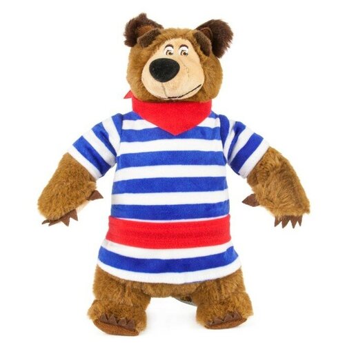 Мягкая игрушка «Медведь-моряк. Маша и Медведь», 26 см мягкая игрушка симба 26 см