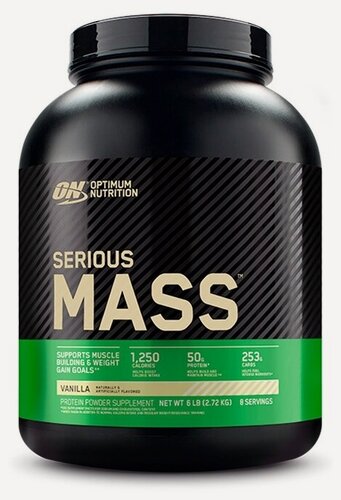 Изображение товара Optimum Nutrition Serious Mass (2720 грамм) - Шоколад