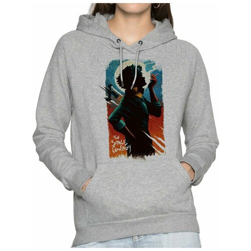 фото Толстовка dream shirts, силуэт прямой, средней длины, трикотажная, размер 48, серый