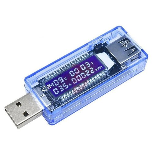 USB тестер (4-20В, 3А) ЮСб Тестер usb 3 0 a