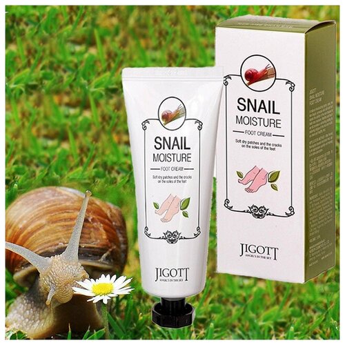 Увлажняющий крем для ног с улиточным муцином Snail Moisture Foot Cream 100мл