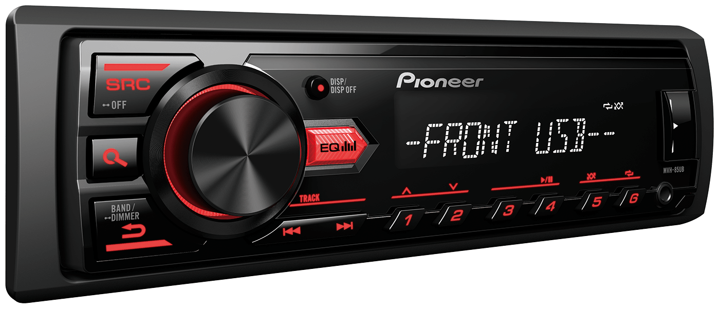 Автомагнитола Pioneer MVH-85UB 1RCA/USB/FLAC